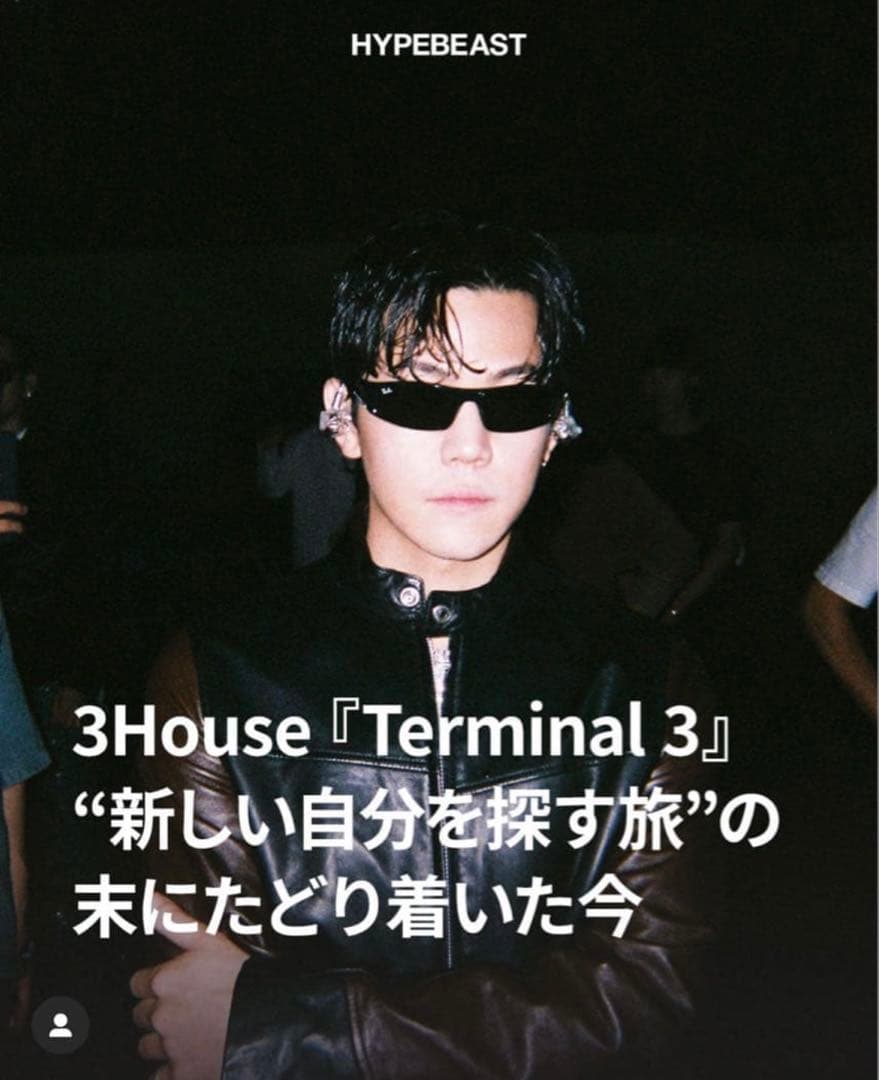 3House着用 ray ban RB4335