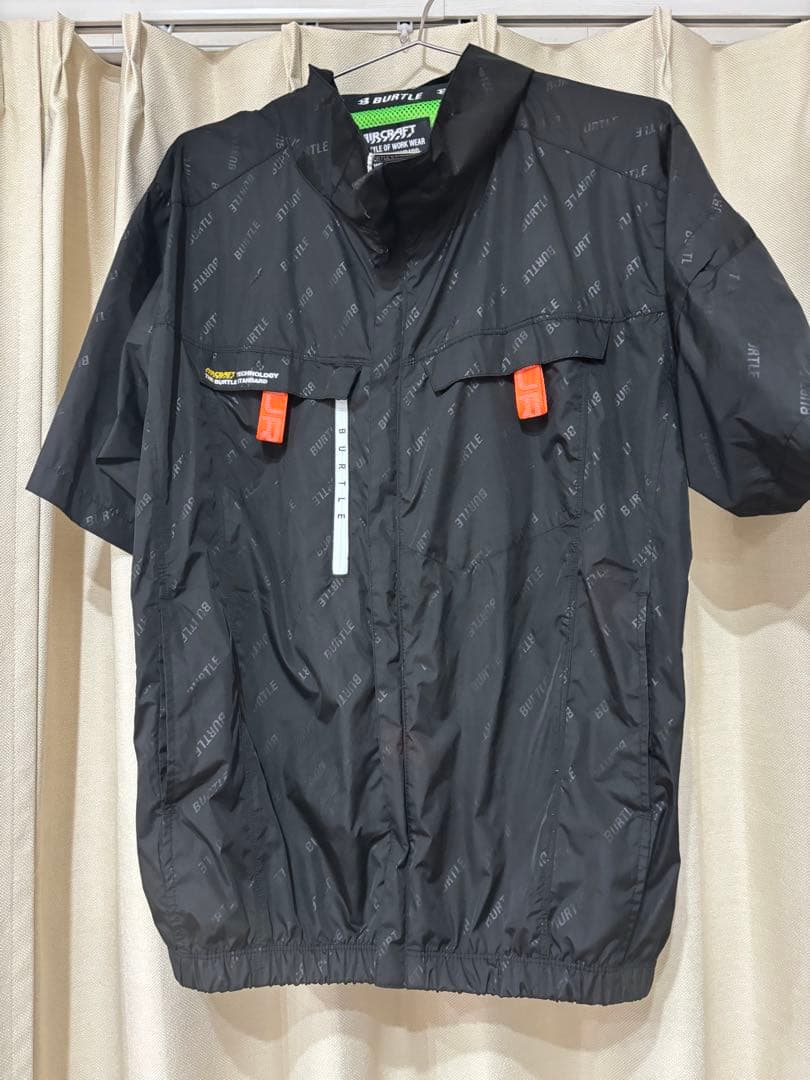Burtle 空調服 ブラック ファン付き　サイズX L