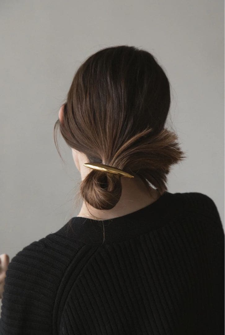 美品【LETICIA】VALLETTA 01 (Gold) バレッタ