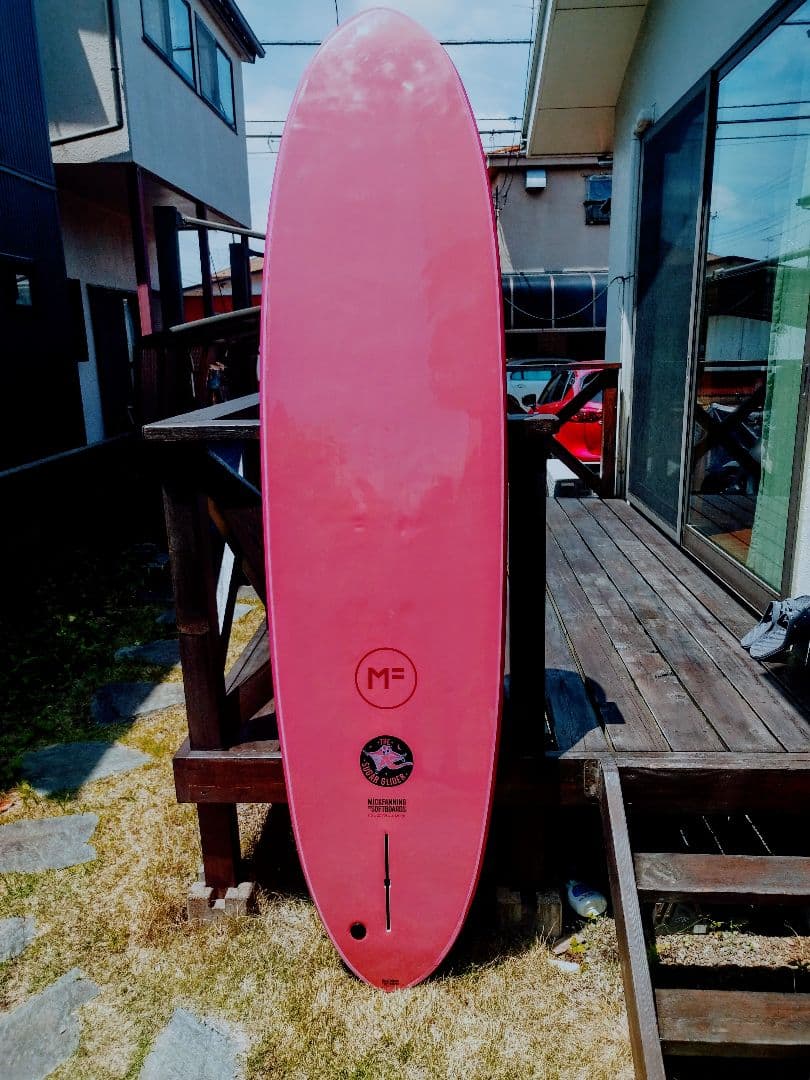 値下 MF ソフトボード 8ftシングルフィン手渡しのみ　34000円