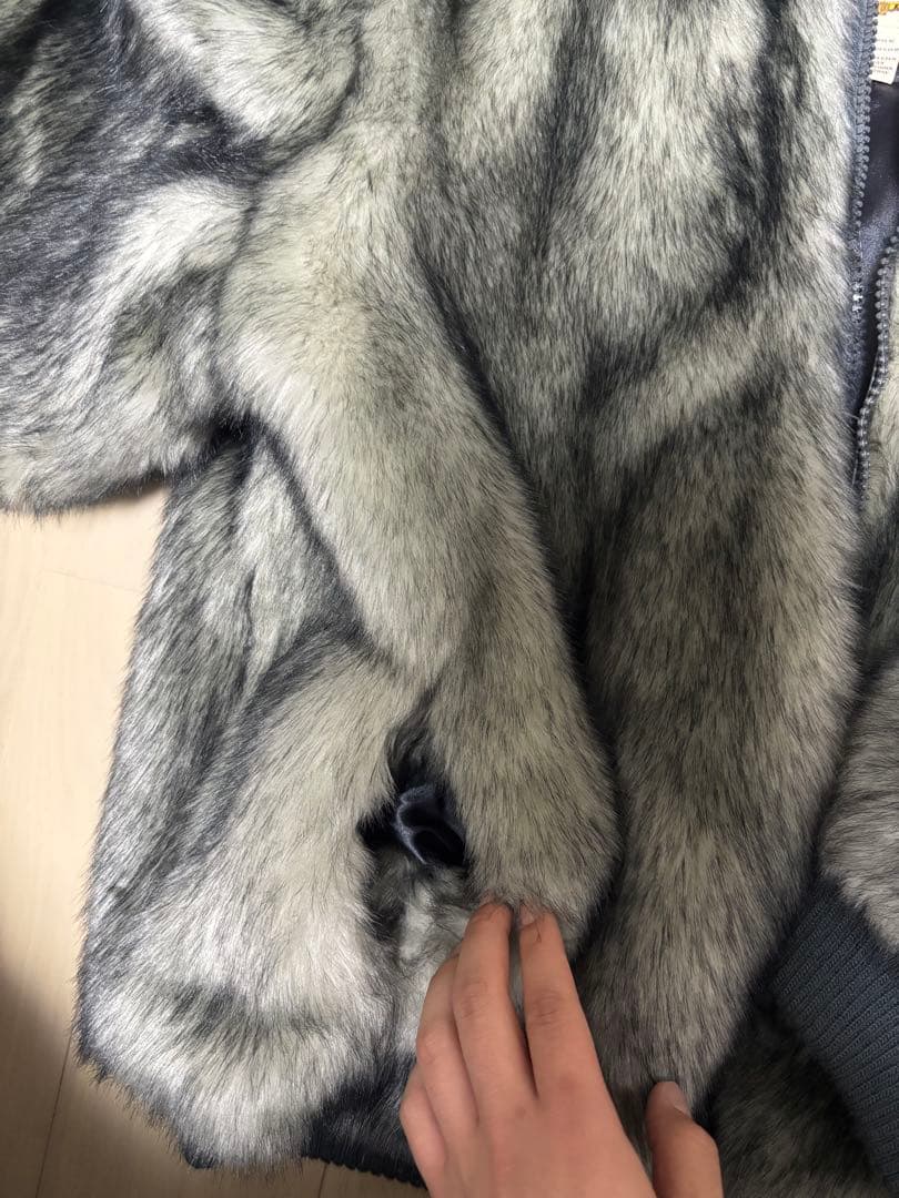 Ablanche グレーファージャケット　ユニセックス 90s 00s y2k