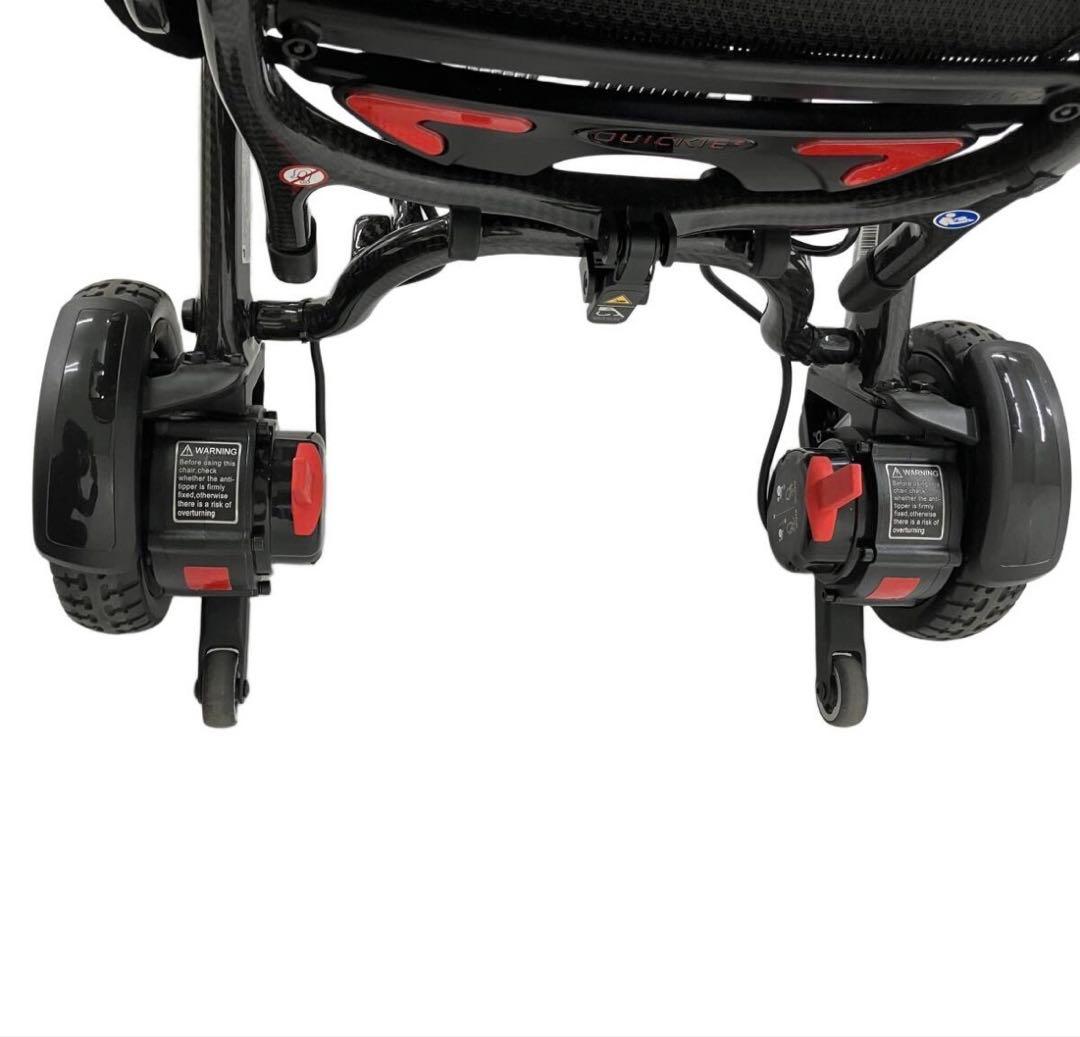 中古品 超軽量 QUICKIE Q50 R カーボン折り畳み電動車椅子2025年