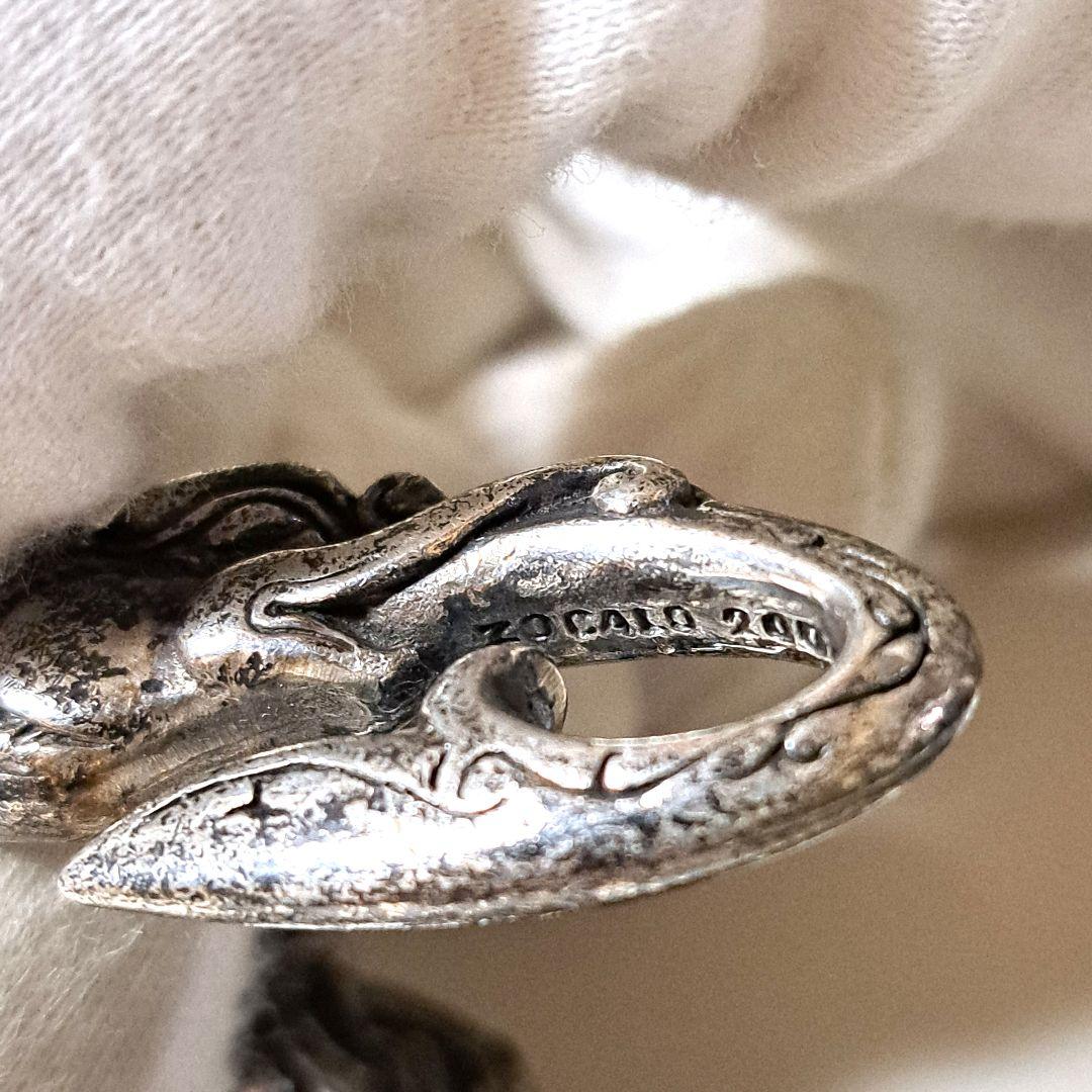 ZOCALO ソカロ バードドージェ ウォレットチェーン シルバー950