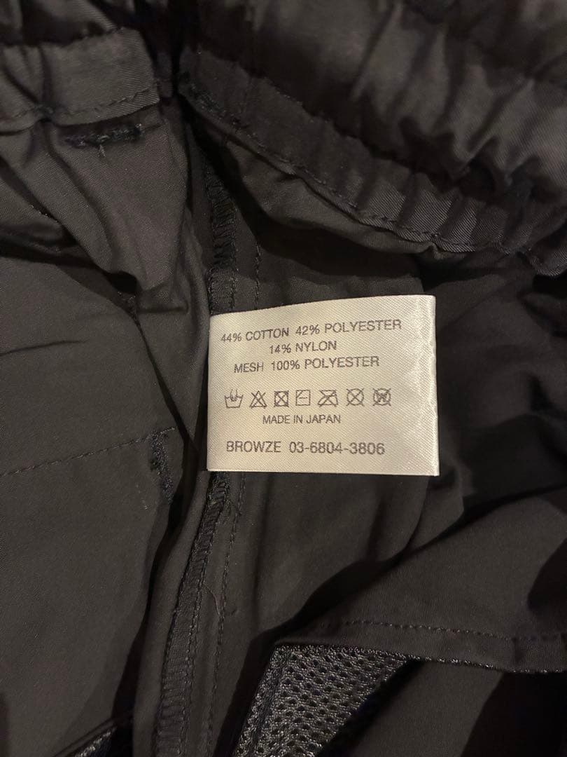 CPN JACKET SET UP (BLACK × WHITE)