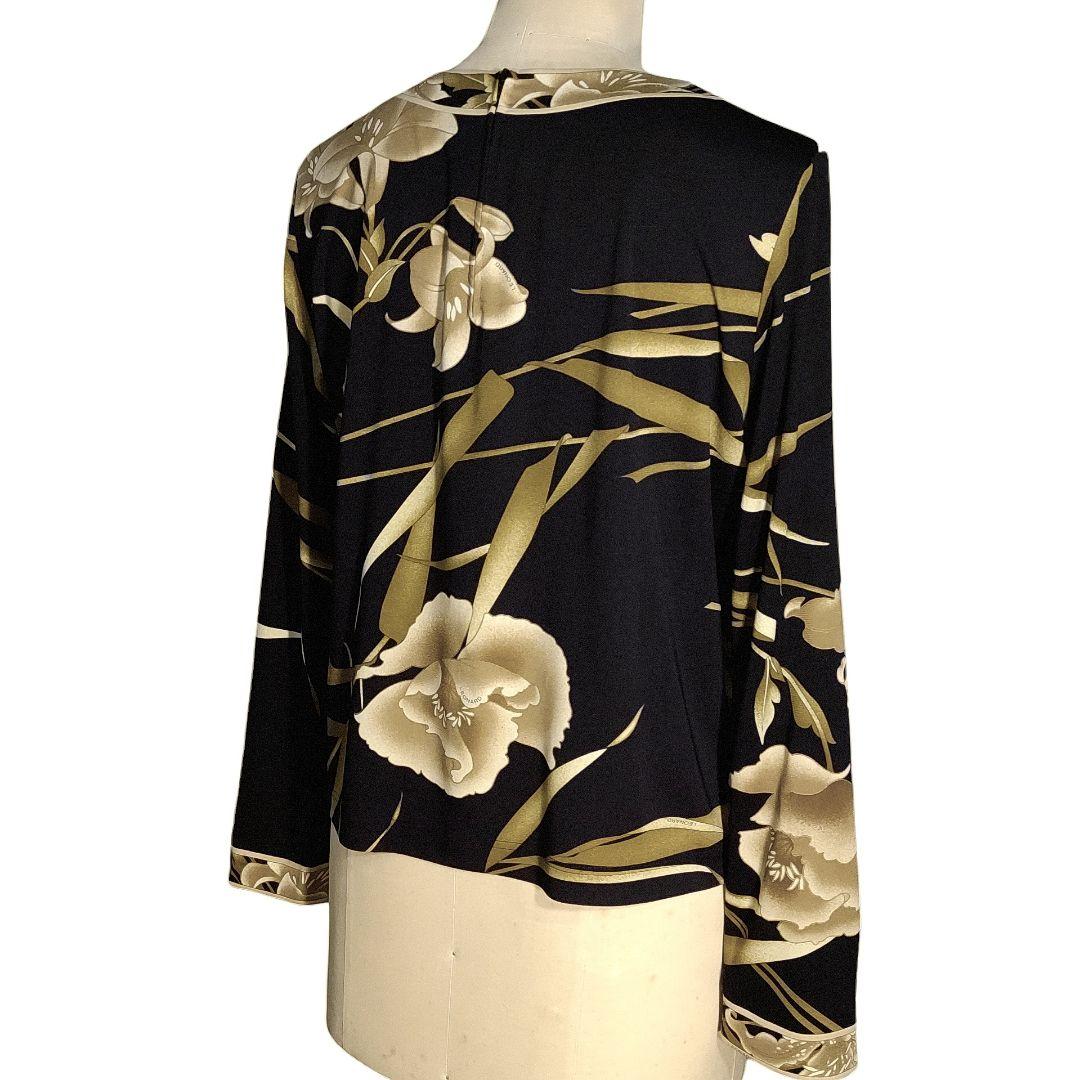 ☆ LEONARD レオナール リリー柄 長袖 カットソー ☆