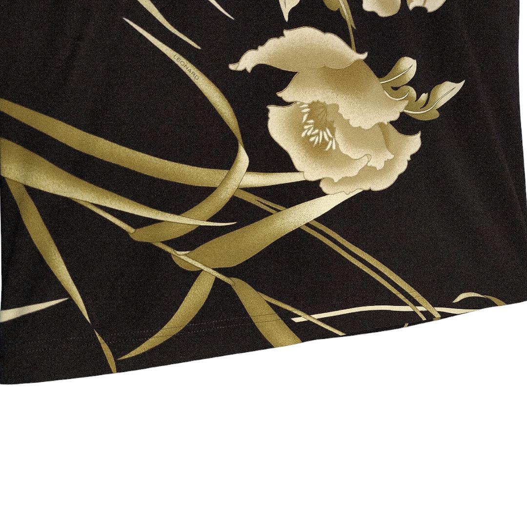 ☆ LEONARD レオナール リリー柄 長袖 カットソー ☆