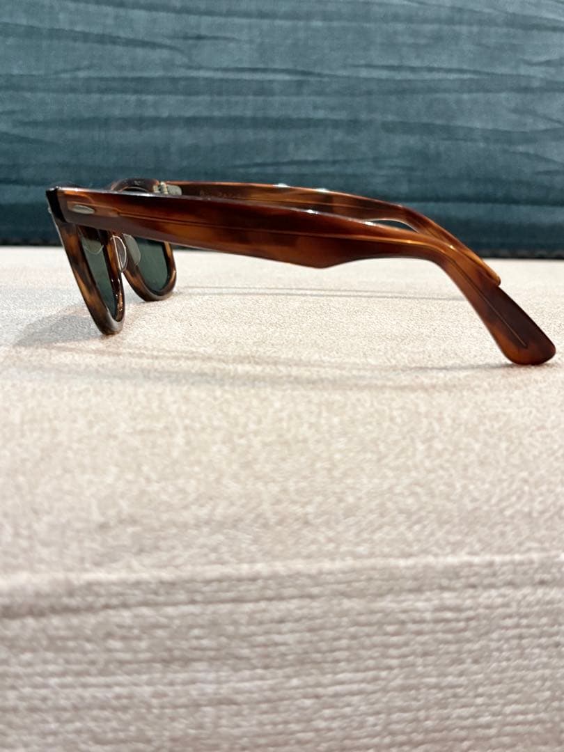 B&L製 Rayban WAYFARER サングラス ブラウン 80s USA