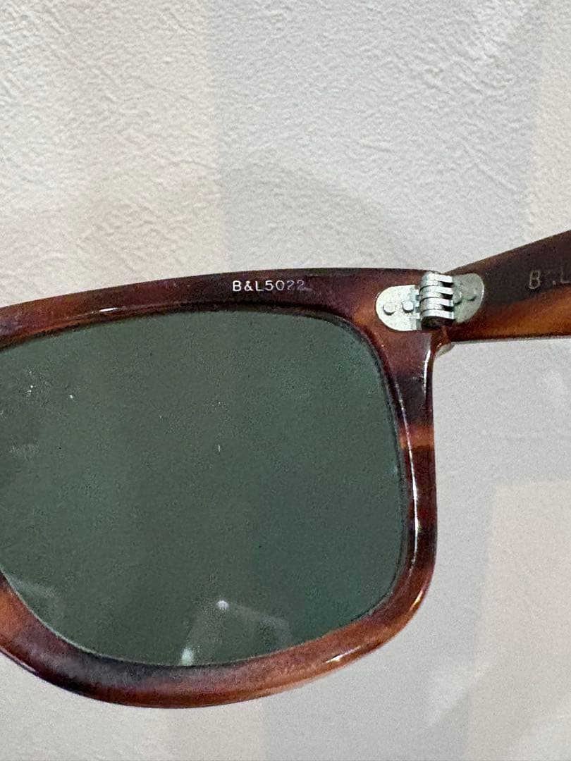 B&L製 Rayban WAYFARER サングラス ブラウン 80s USA