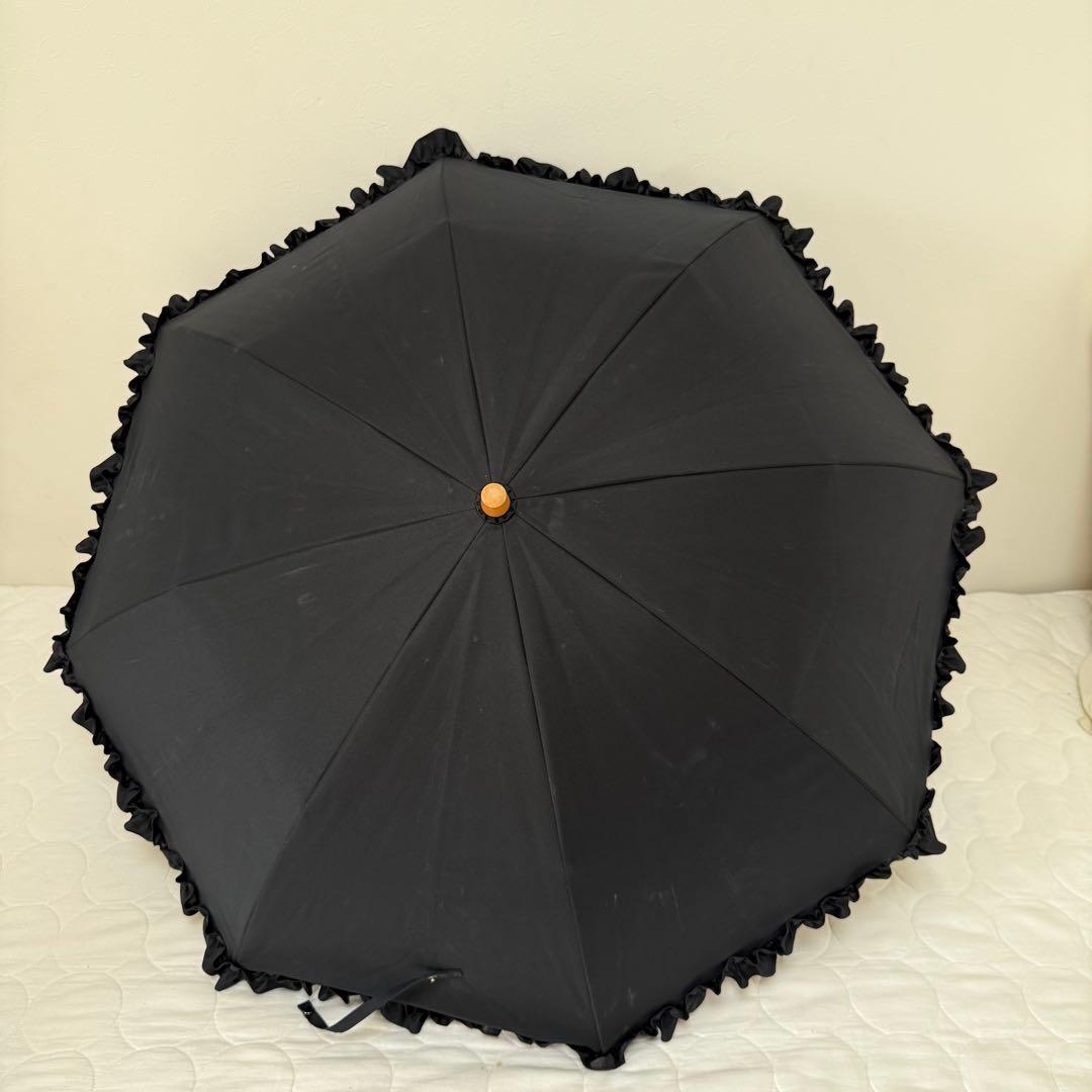 サンバリア　折りたたみ日傘２段折 フリル