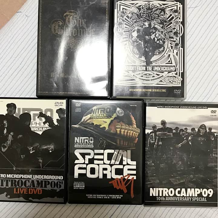 ニトロ DVD CD  NITRO MICROPHONE UNDERGROUND