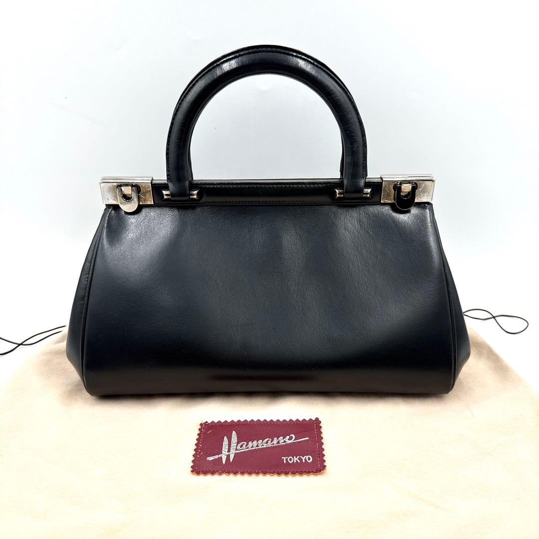 Hamano ハンドバッグ 120th ブラック