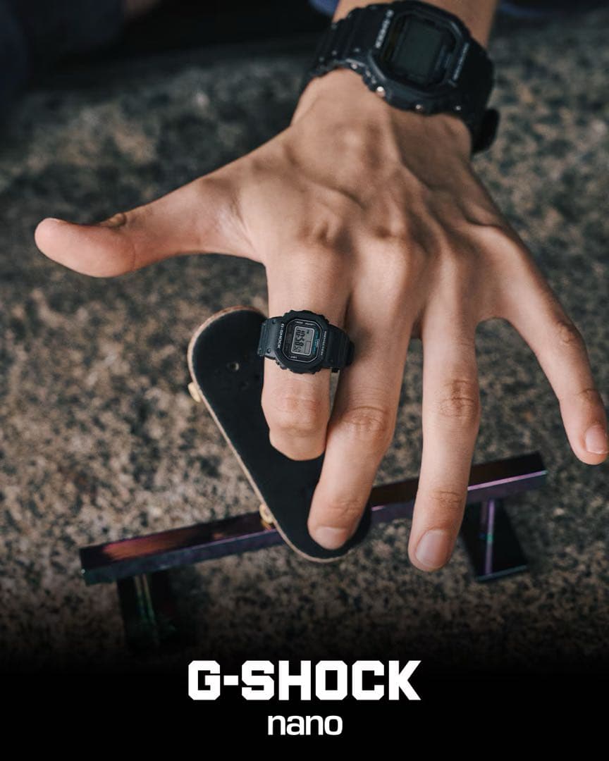 サイちゃん　G-SHOCK nano DWN-5600-1JR black
