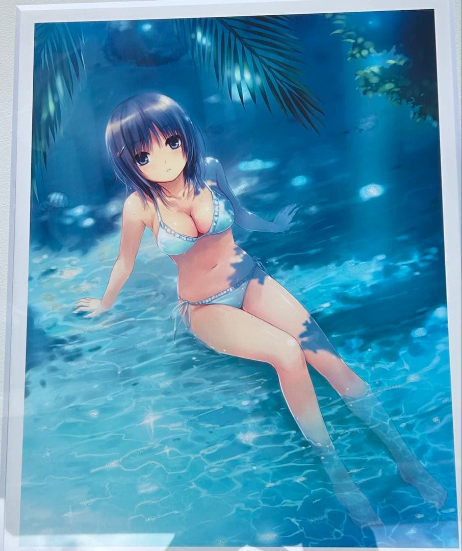 るみ　珈琲貴族 版画 ミクスドメディア　SECRET PLACE