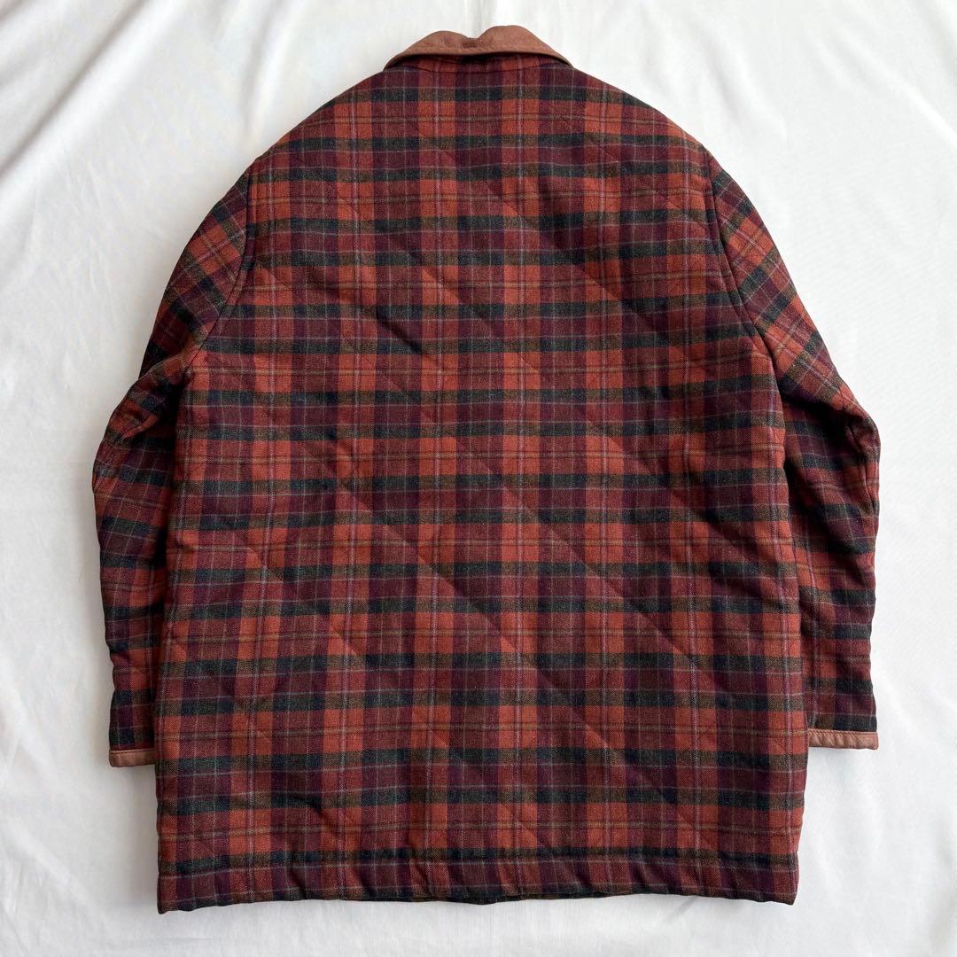 Lauren Ralph Lauren チェック ウールキルティングカバーオール