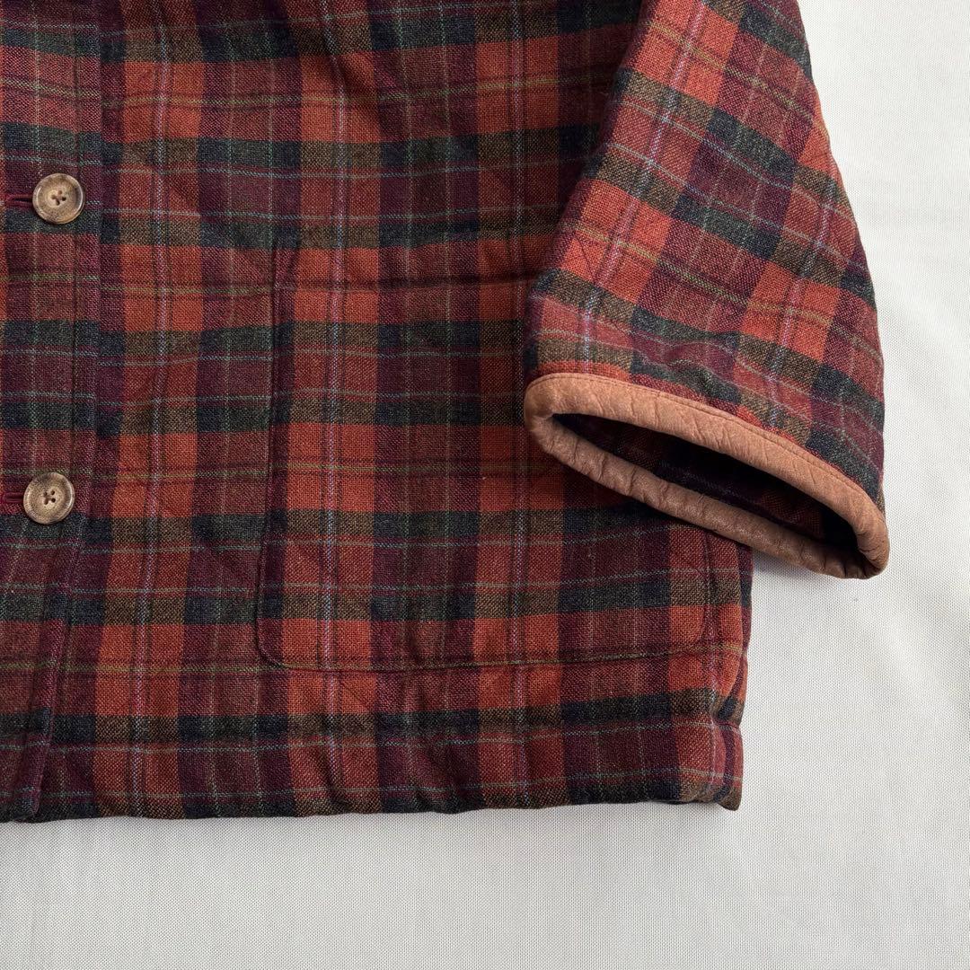 Lauren Ralph Lauren チェック ウールキルティングカバーオール