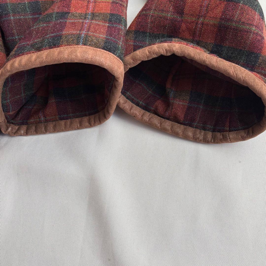 Lauren Ralph Lauren チェック ウールキルティングカバーオール