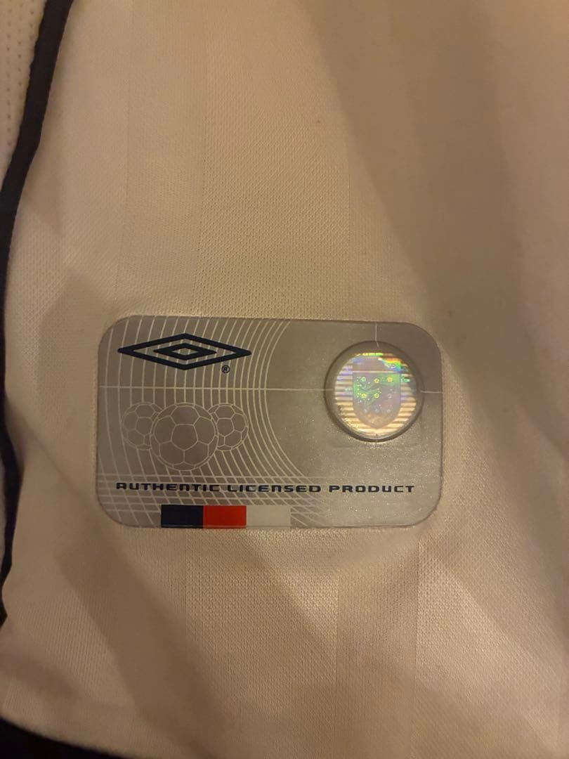 【入手困難】ベッカム イングランド代表 長袖 ユニフォーム 2002 背番号7