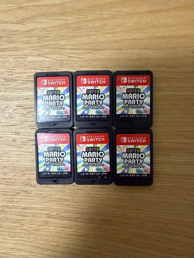 スーパーマリオパーティ Nintendo Switch 6本セット