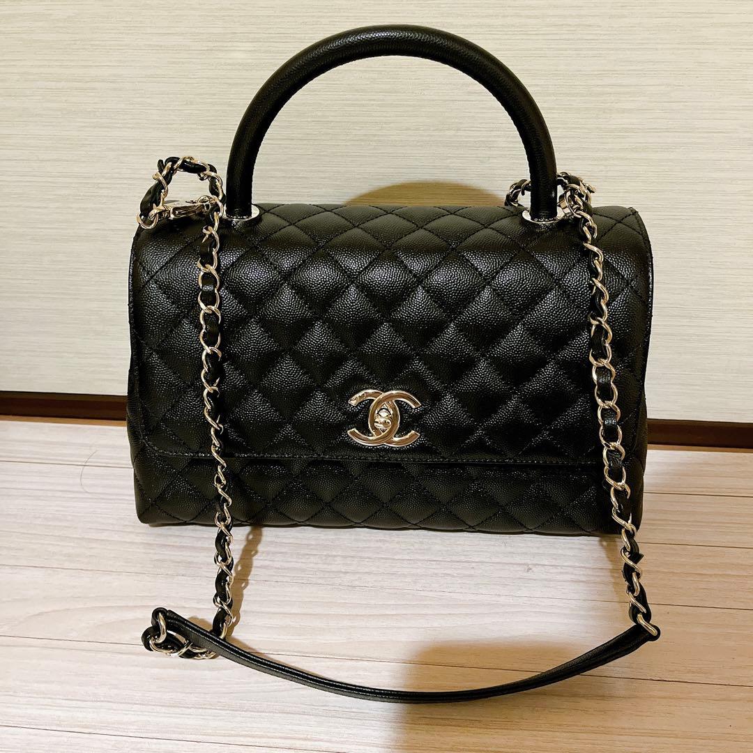 Chanel シャネル ココハンドル29　トップハンドル フラップバッグ