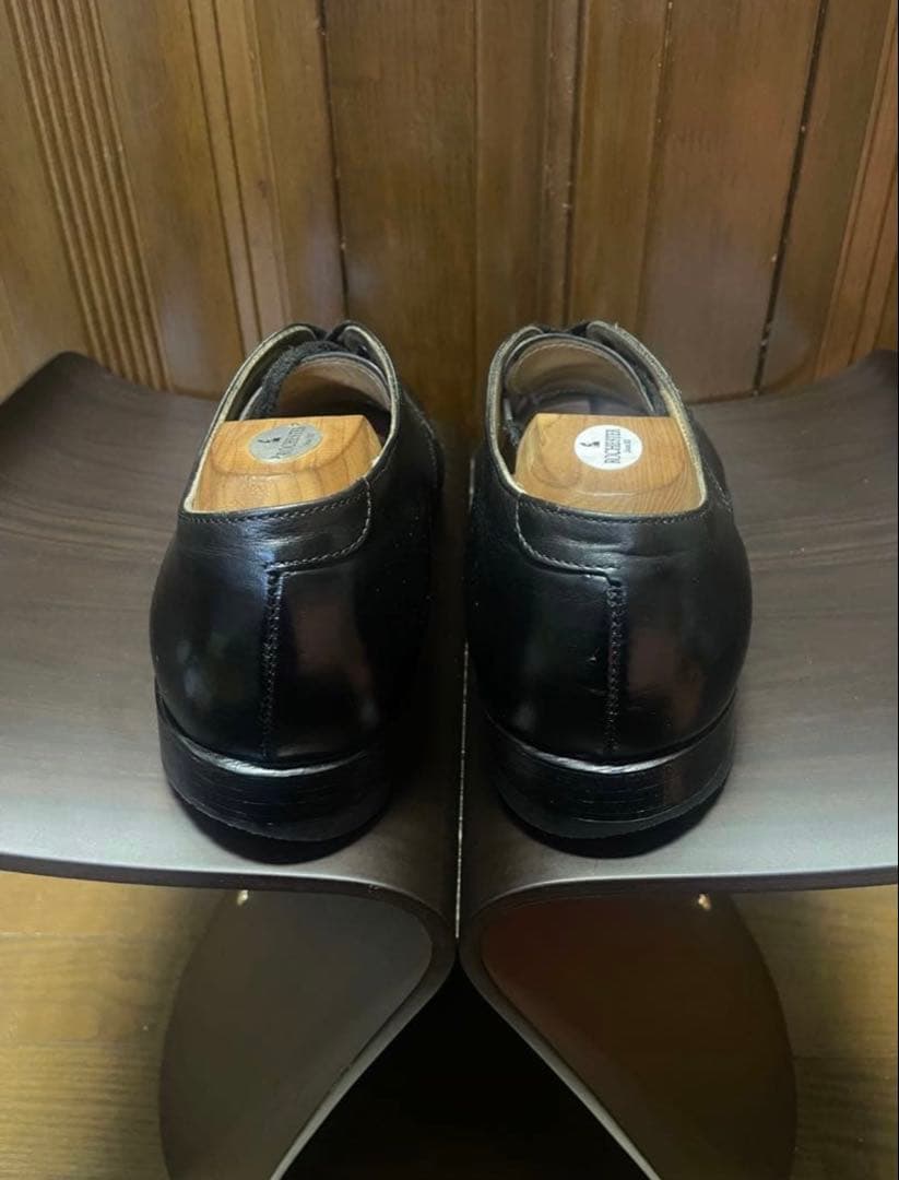 Alden オールデン Vチップ ブラックカーフ US7D BEAMS