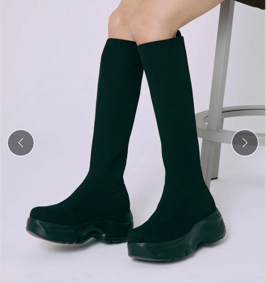 鈴木亜美　厚底ブーツ　Lサイズ　ほぼ未使用品