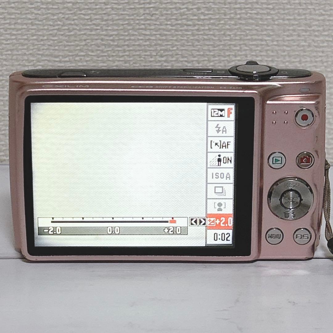 【動作OK】　CASIO EXILIM EX-Z400 ピンク