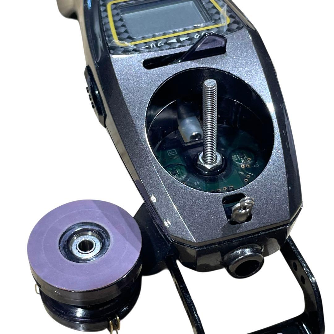 クリスティア ワカサギ CRTα メタリックガンメタ 電動リール 外部電源用