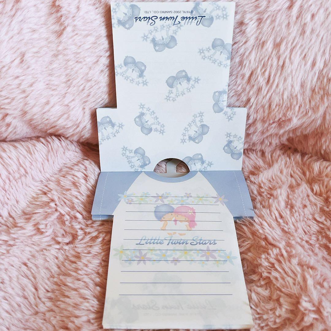 希少激レア　キキララ　日焼け　Tシャツ型メモ　2002 サンリオ　平成レトロ