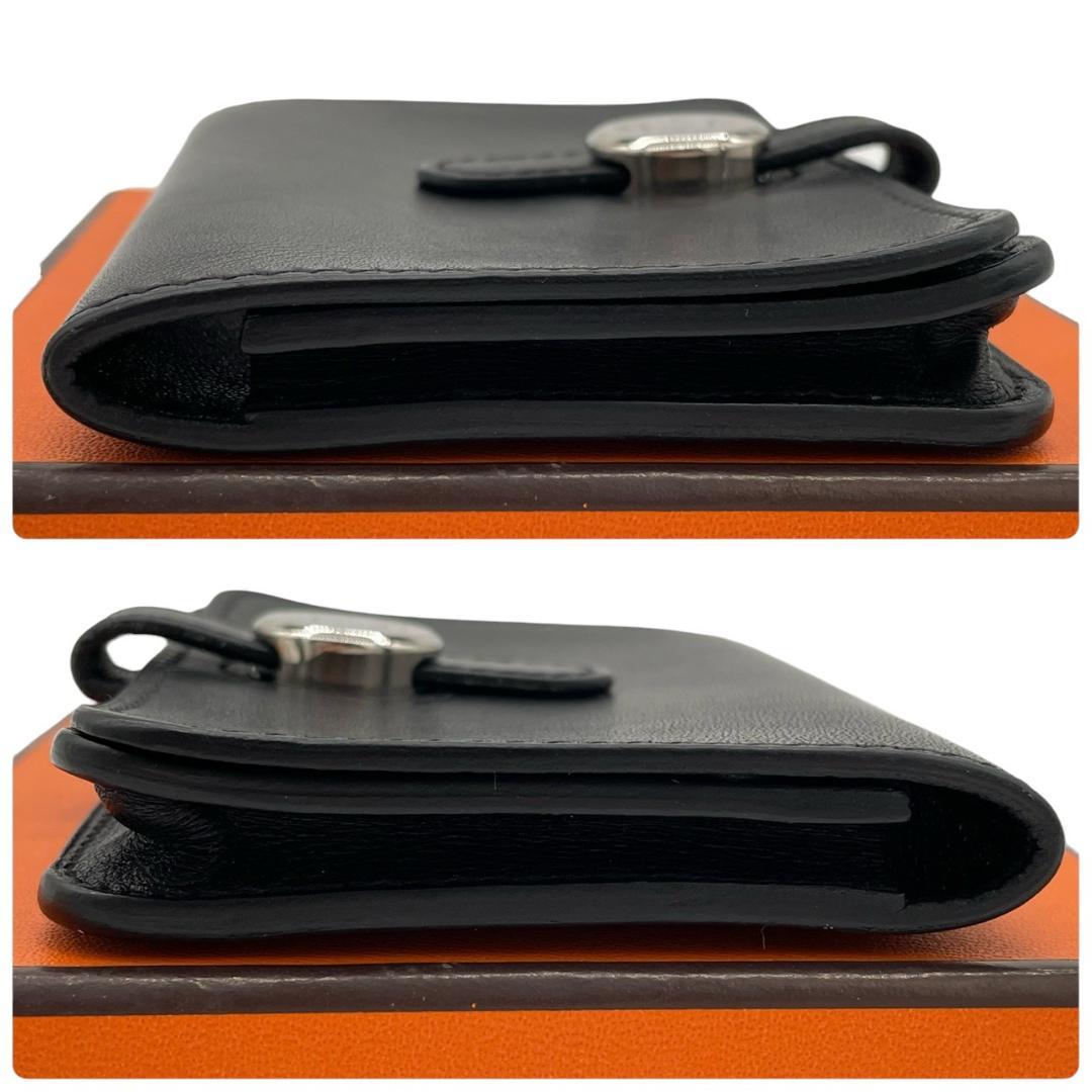 【超極美品】エルメス 名刺入れ カードケース ドゴン ボックスカーフ □N刻印