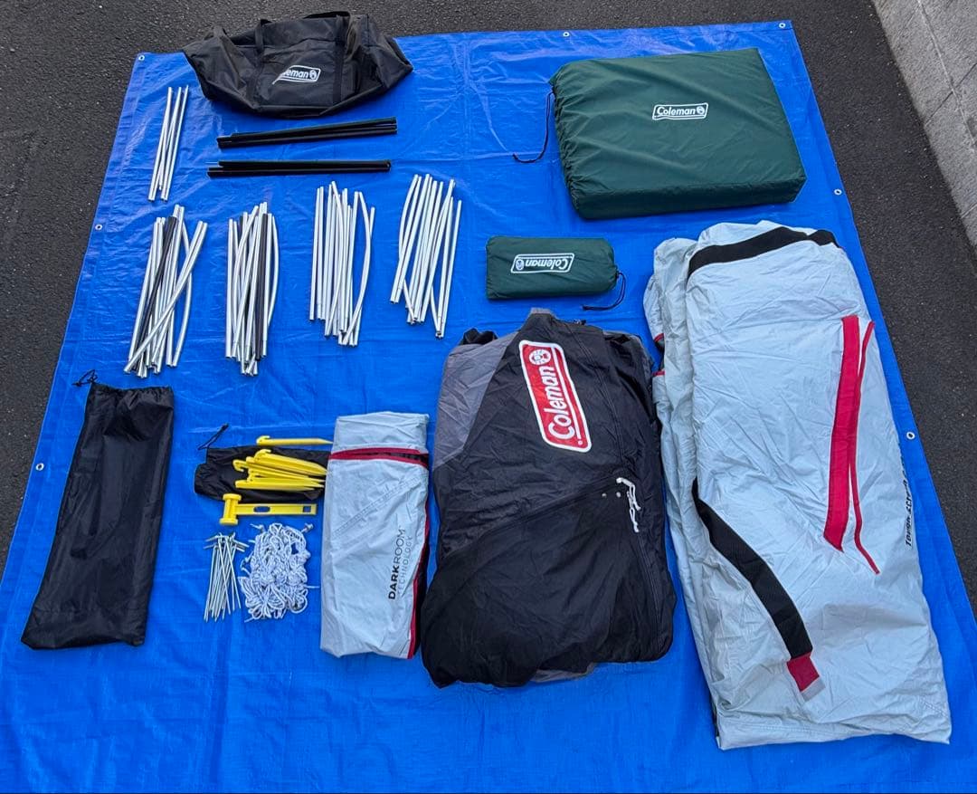 コールマン　タフスクリーン2ルームハウス/ＭＤＸ＋　ダークルーム　シートセット