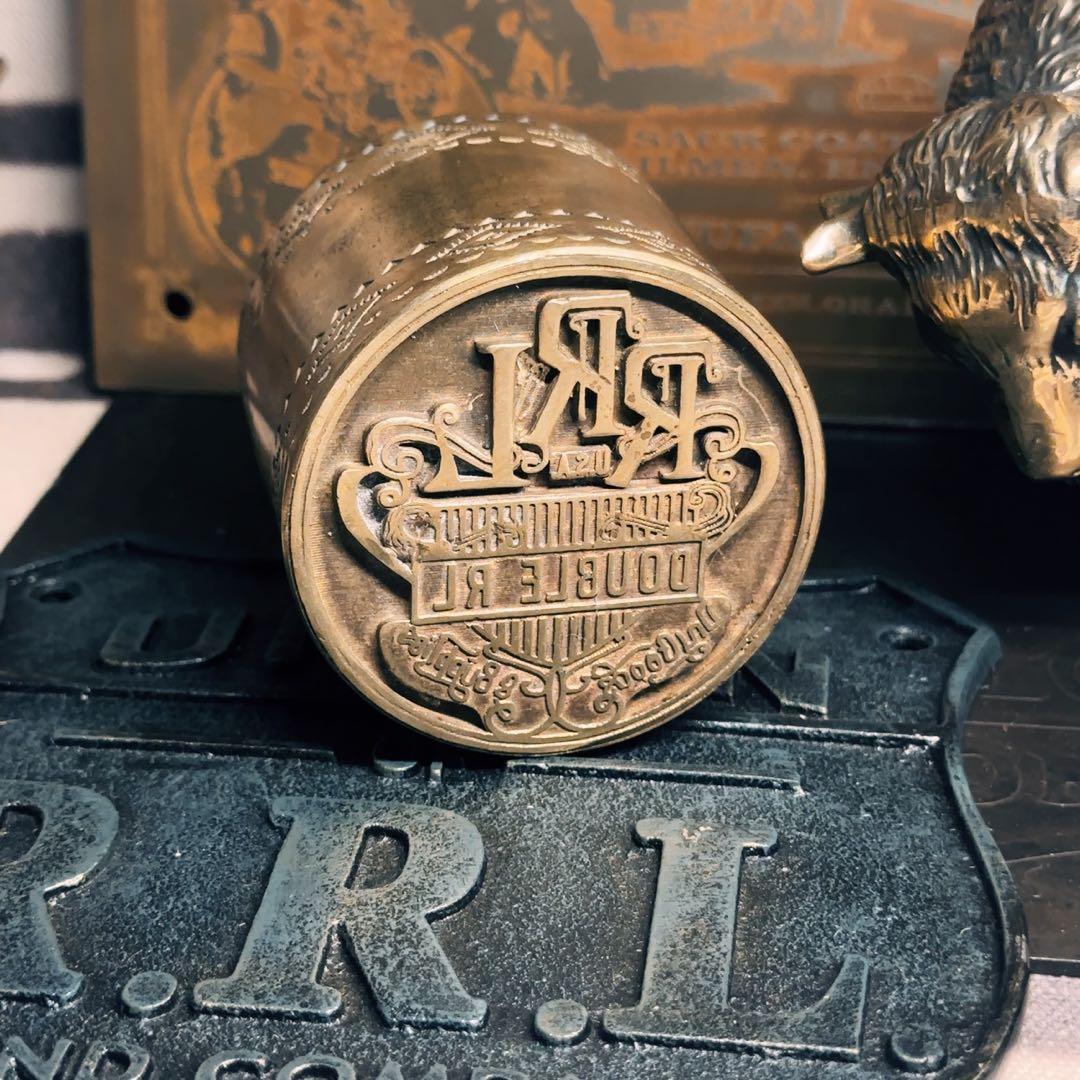 RRLの真鍮製スタンプです