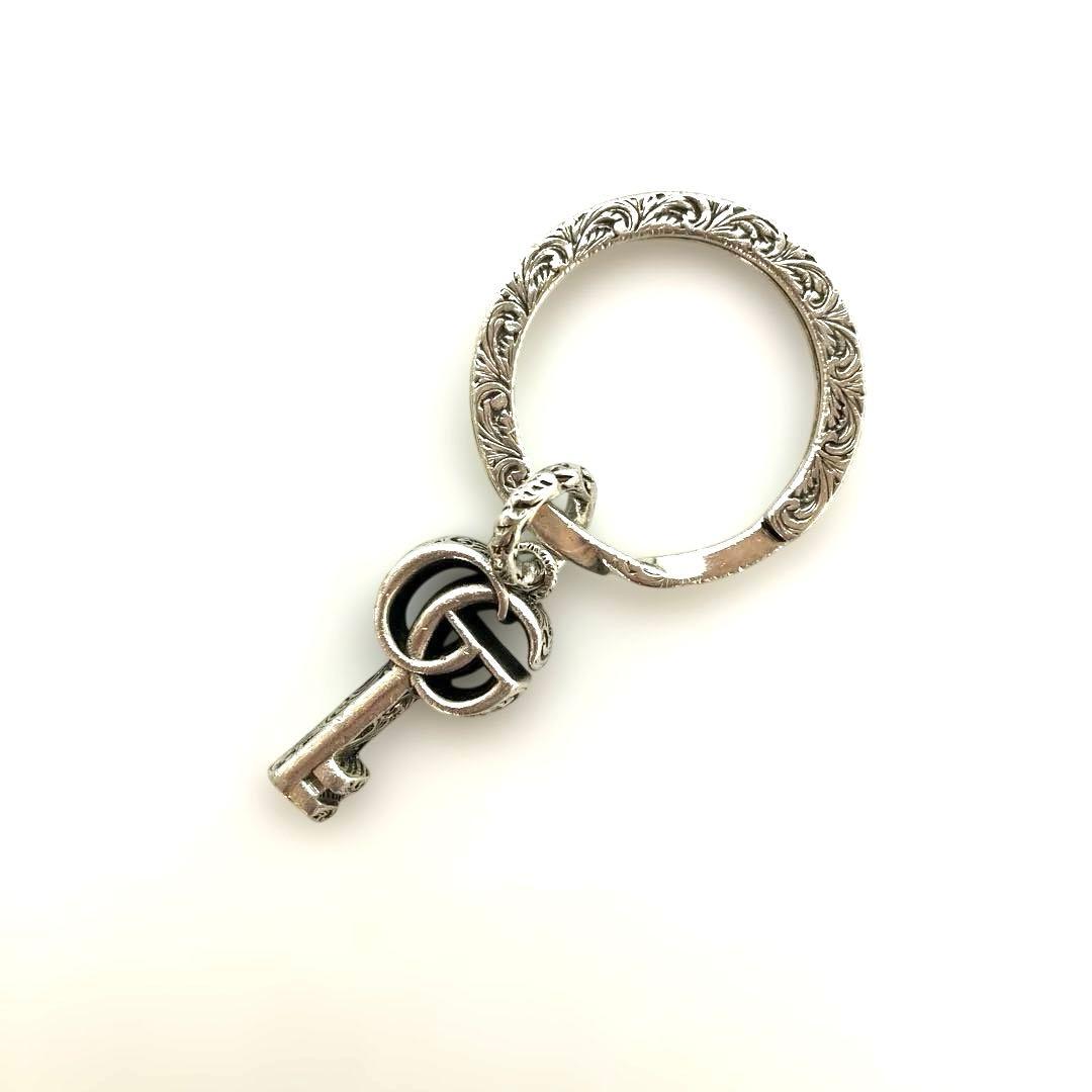 【廃盤品】GUCCI グッチ アラベスク マーモント キー キーリング