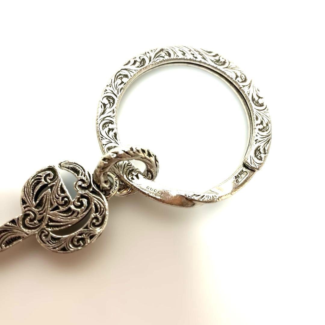 【廃盤品】GUCCI グッチ アラベスク マーモント キー キーリング