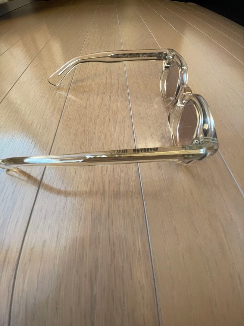 EFFECTOR fuzz クリアフレームサングラス