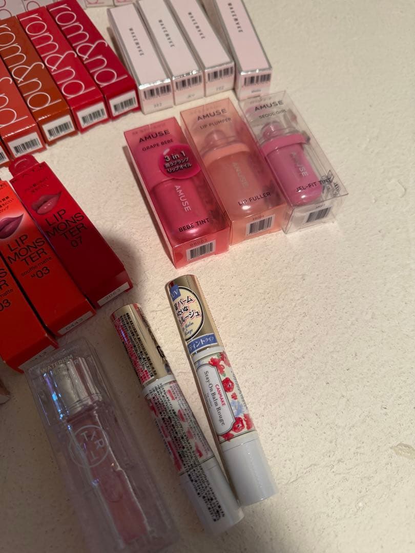 リップ44点セット　コスメ大量まとめ売り