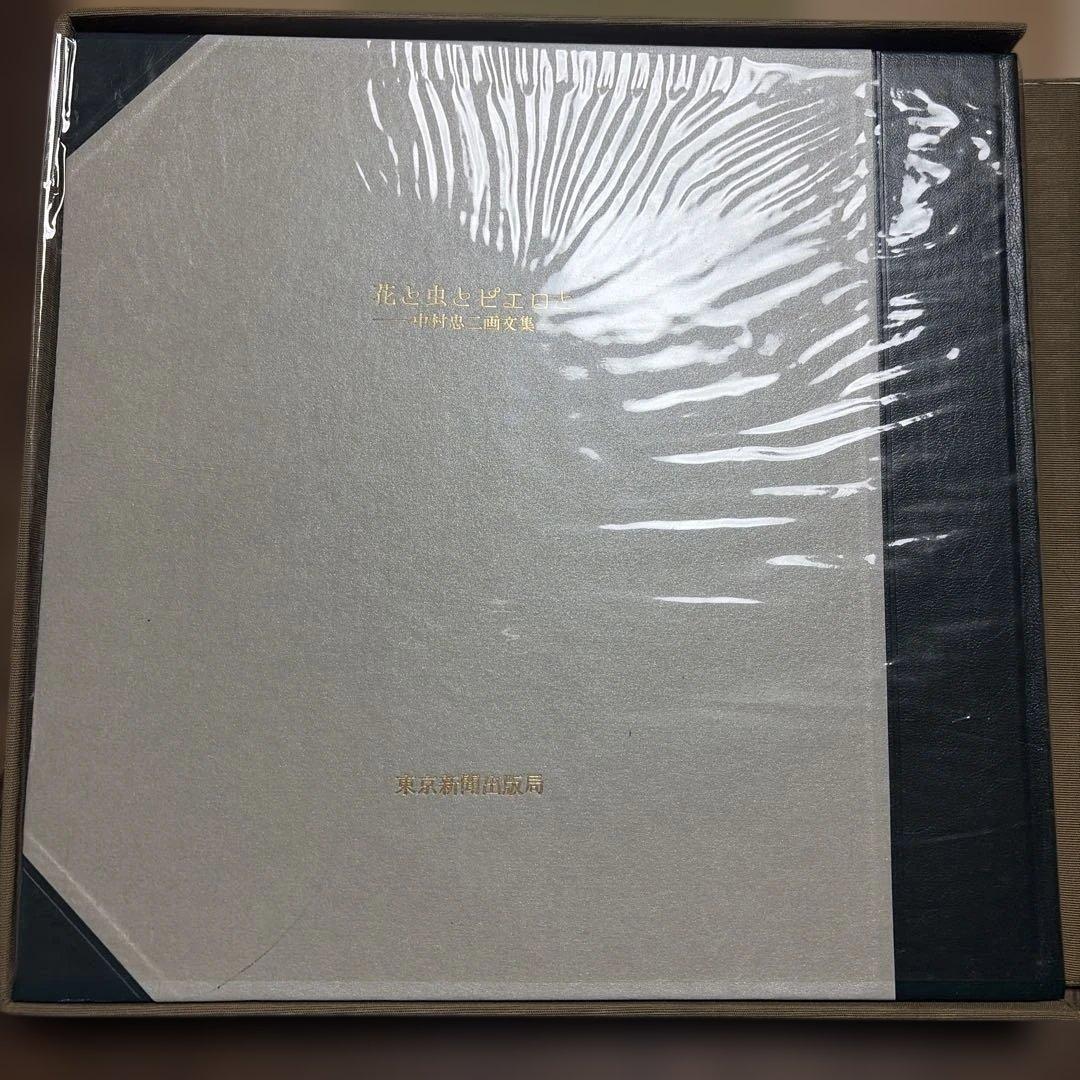 【希少本】 花と虫とピエロと 中村忠二画文集