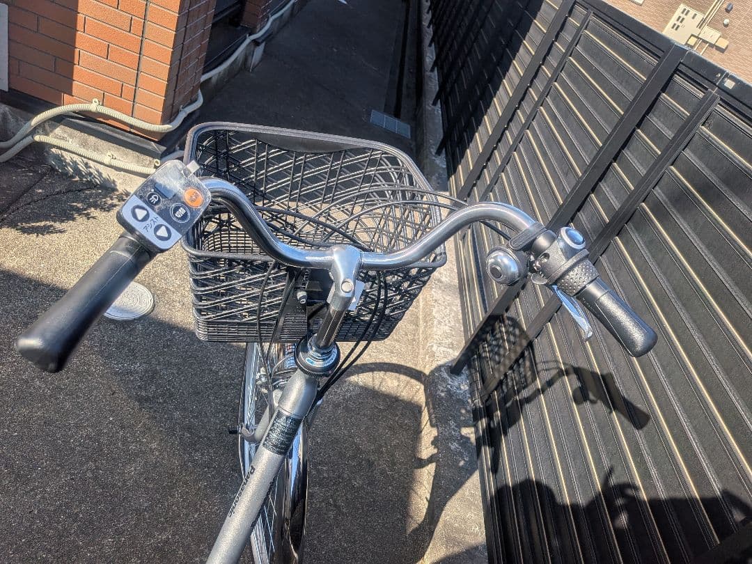 Panasonic 電動アシスト自転車 シルバー