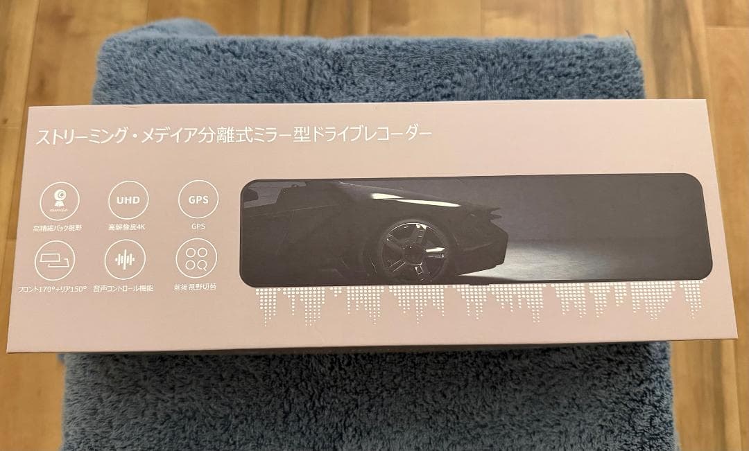 【開封済み・新品】VANBAR・DC209PRO　4Kドライブレコーダー