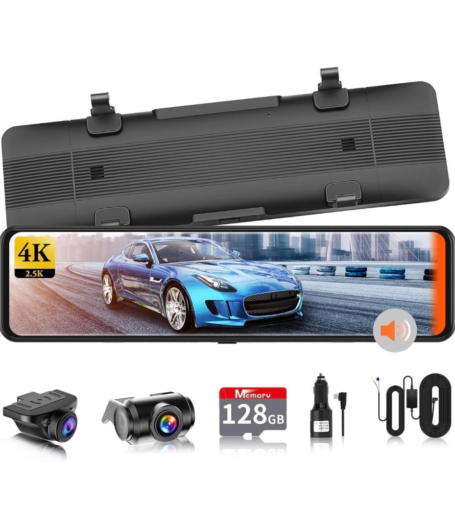 【開封済み・新品】VANBAR・DC209PRO　4Kドライブレコーダー