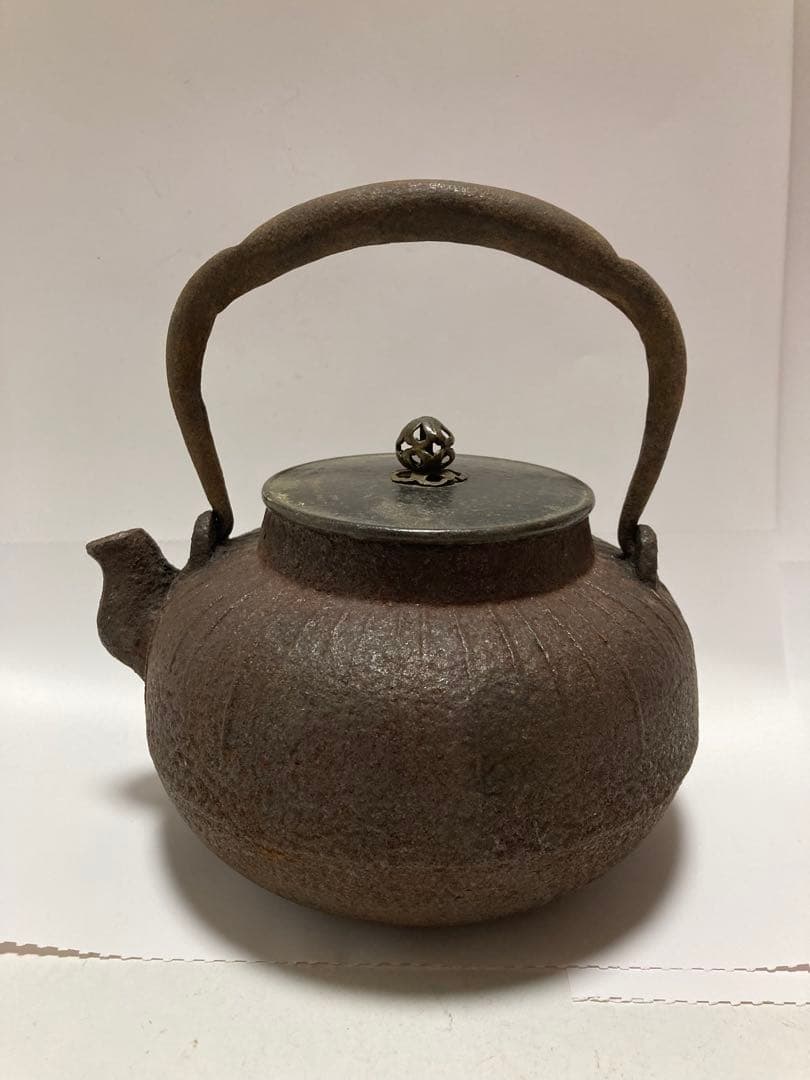 明治期龍文堂急須ミニ鉄瓶