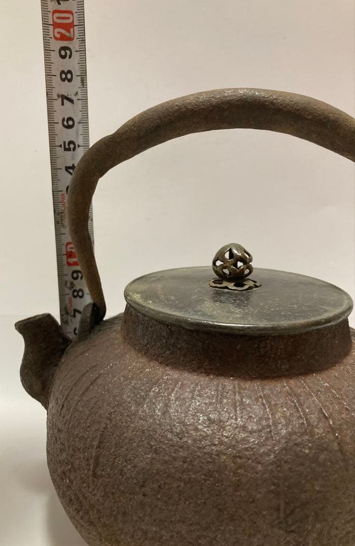明治期龍文堂急須ミニ鉄瓶