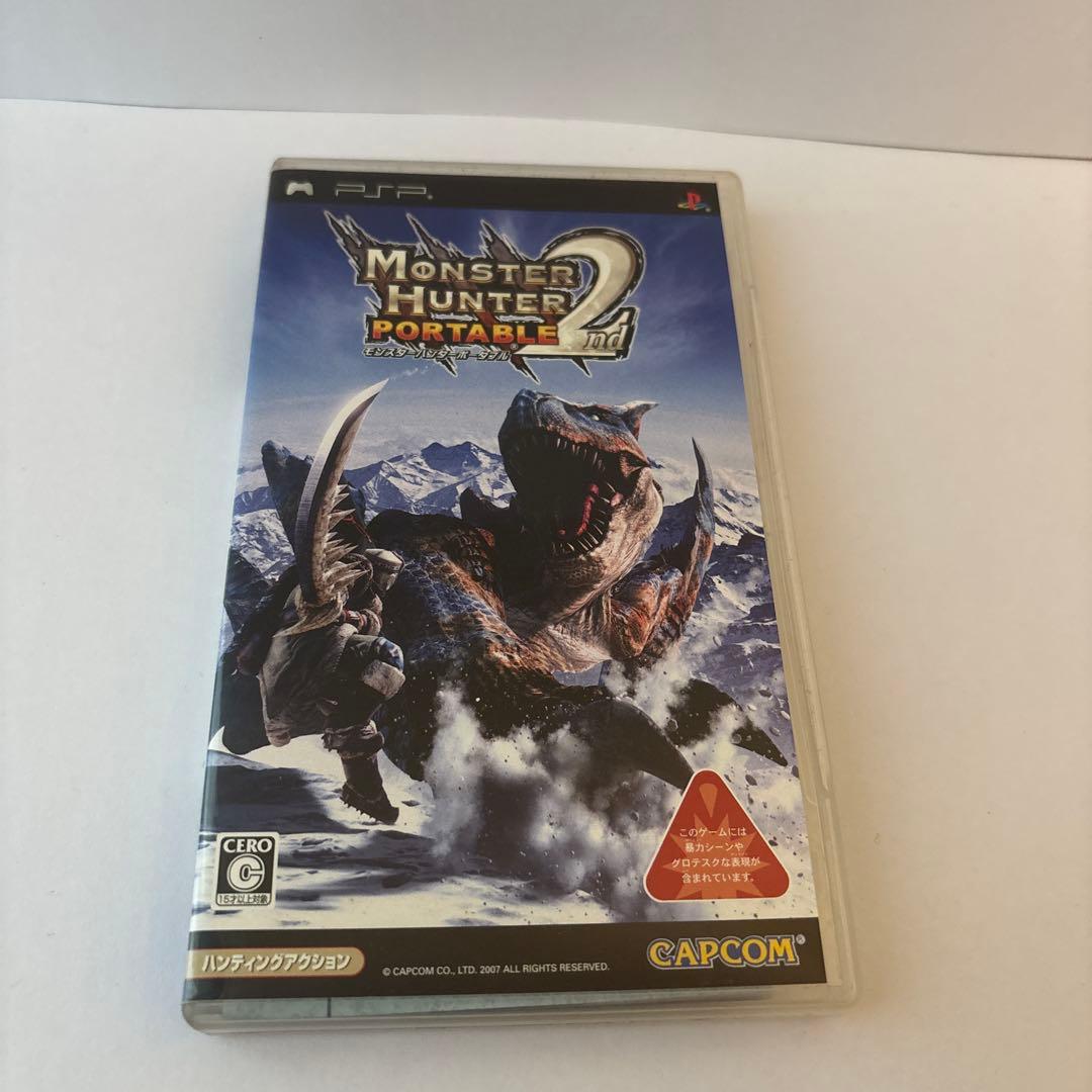 PSP-2000 ミントグリーン 箱付き　モンハン　ポータブル2/2Gセット