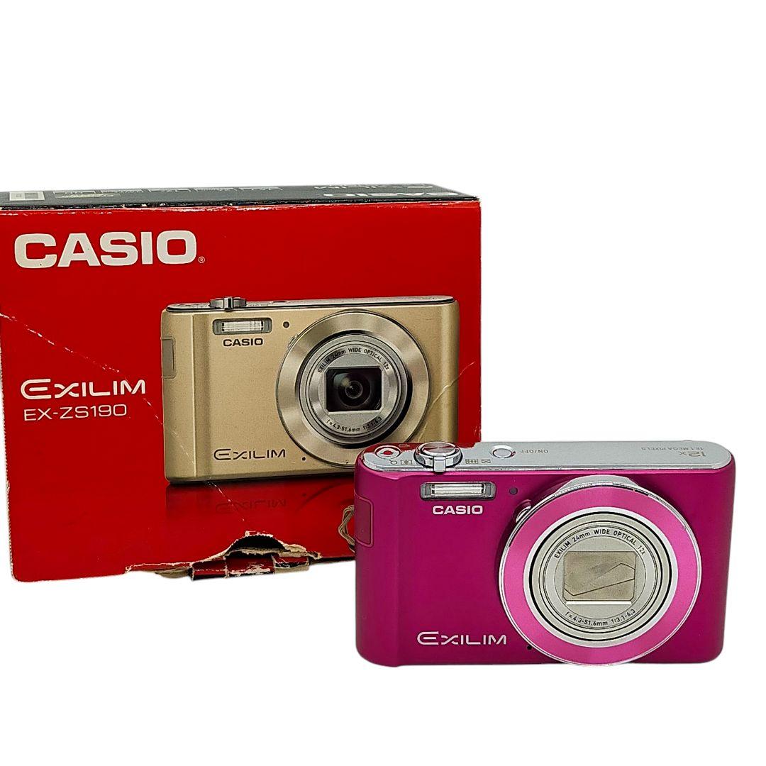 ✨極美品・動作確認済 CASIO EXILIM EX-ZS190