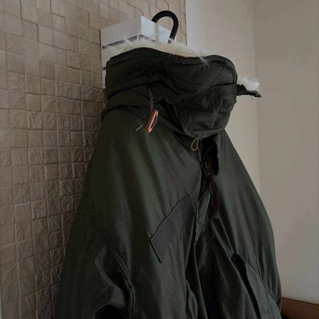 米軍 実物 デッド M-65 フィッシュテールパーカ XS フルセット