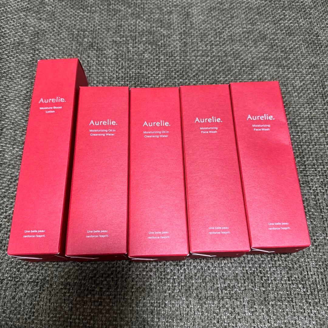 オレリー保湿クレンジングオイル・洗顔・化粧水セット