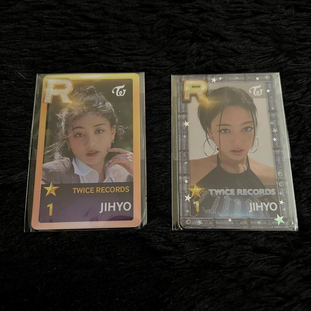 twice records 8周年　ポップアップ　ssj ジヒョ　トレカ