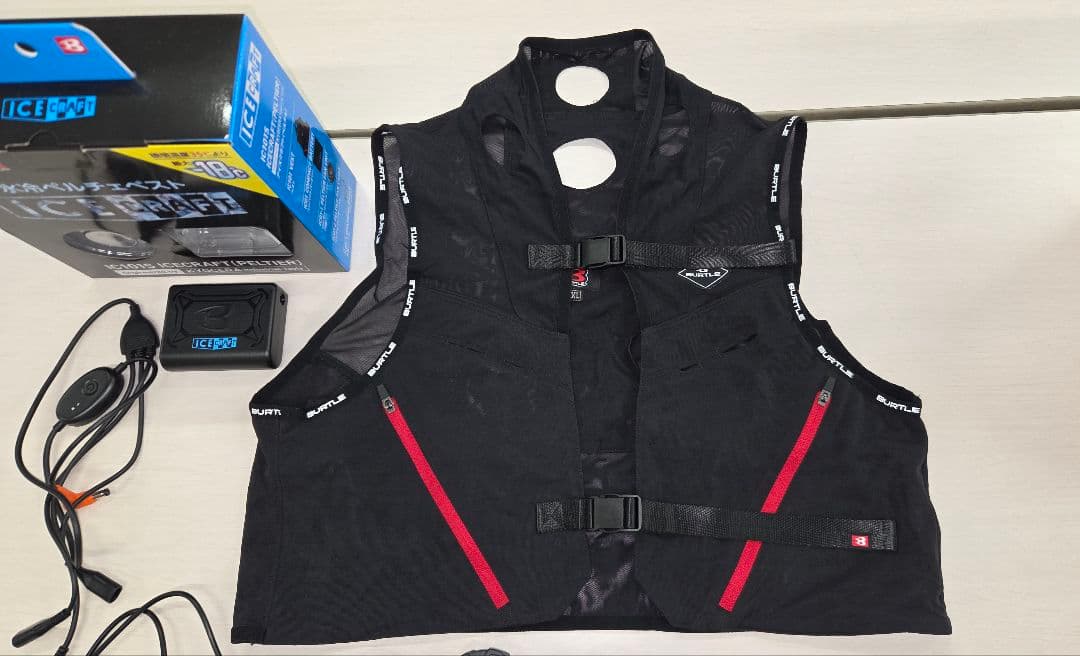 2025新作 アイスクラフト ペルチェベスト　バートル BURTLE 冷却ウェア