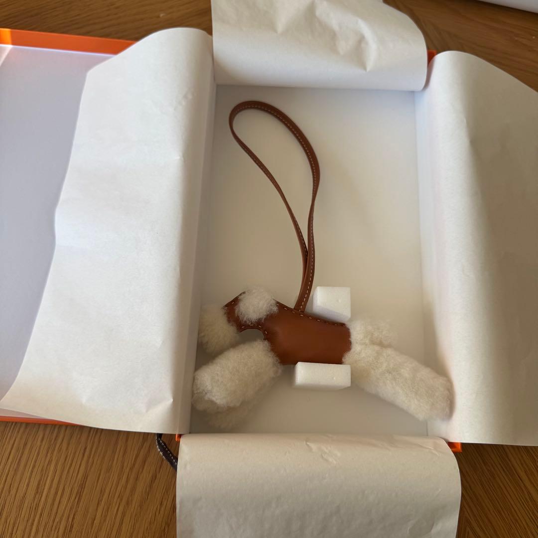 新品未使用 HERMES エルメス バディ 犬型 ゴールド