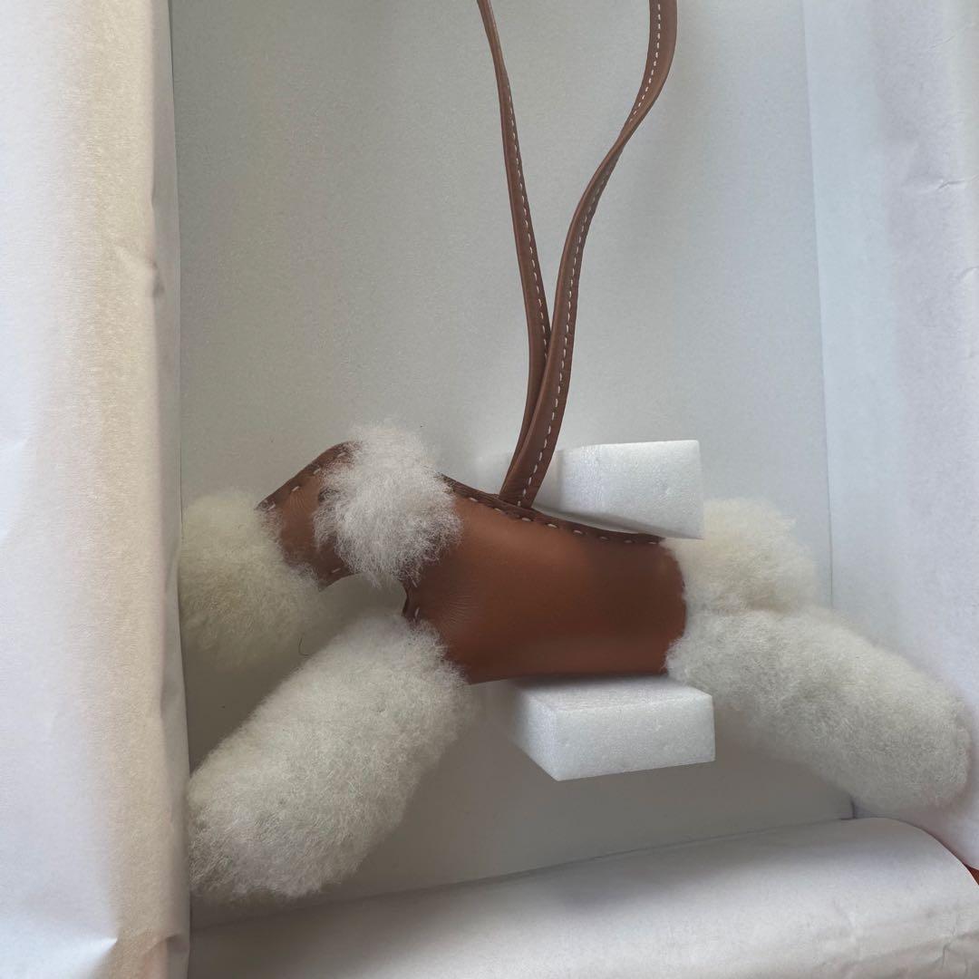 新品未使用 HERMES エルメス バディ 犬型 ゴールド