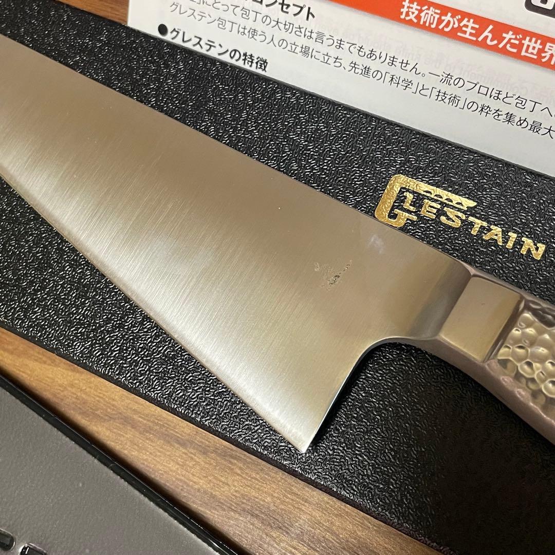 グレステン 包丁 420TM ガラスキ 箱付 美品